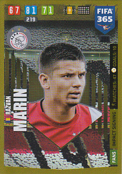 Razvan Marin AFC Ajax 2020 FIFA 365 Impact Signing #284